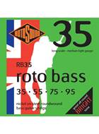 Rotosound RB35 Rotobass Light Nickel Set 35-95