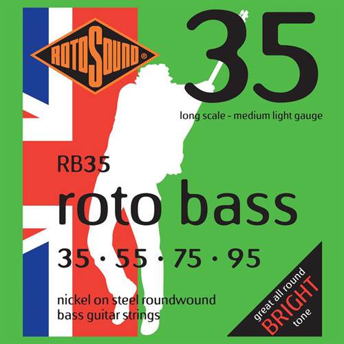 Rotosound RB35 Rotobass Light Nickel Set 35-95