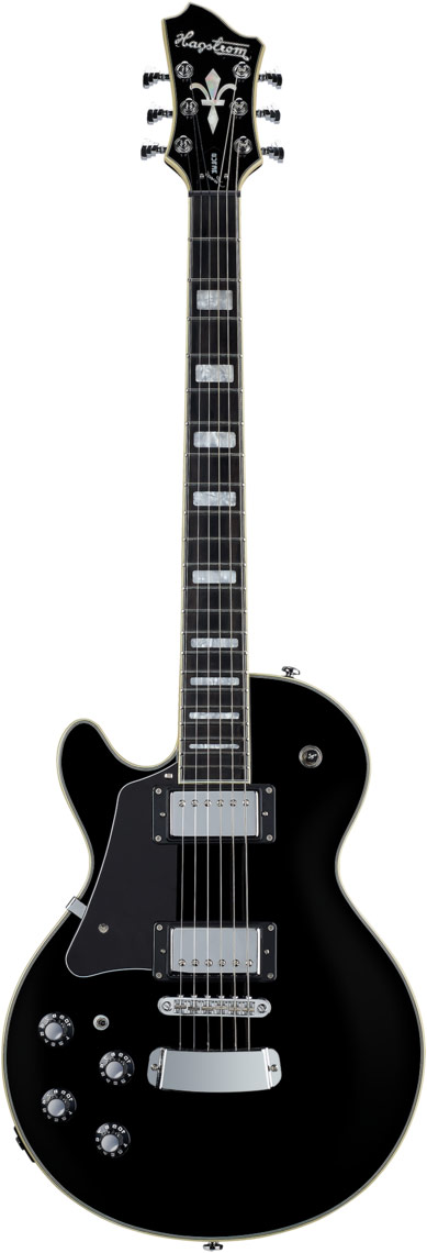 Hagstrom Super Swede Black Gloss LH