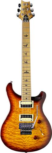 PRS SE Custom 24 Ltd Edition Floyd Tobacco Sunburst Quilt Roasted MN