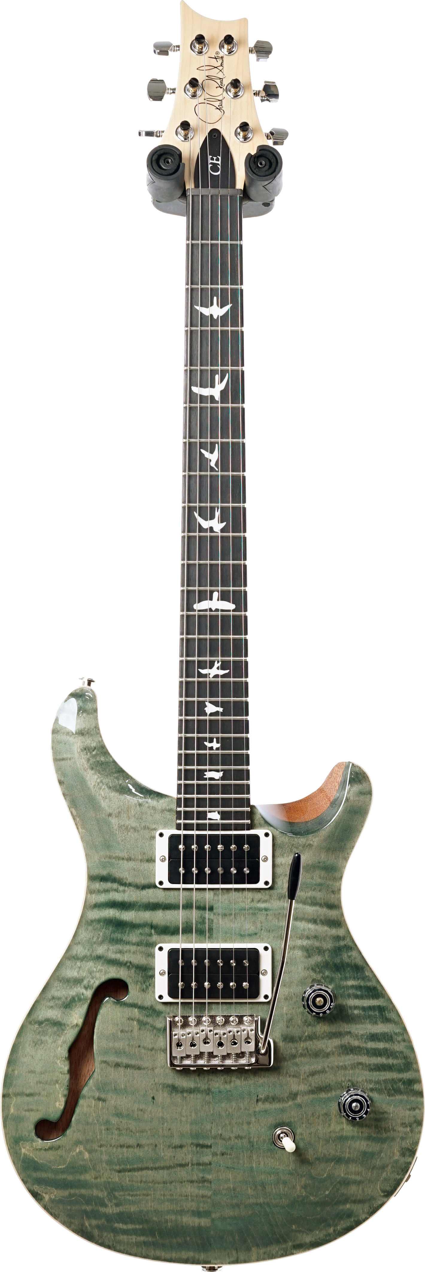 PRS LTD Edition CE24 Semi Hollow Trampas Green Ebony Fingerboard