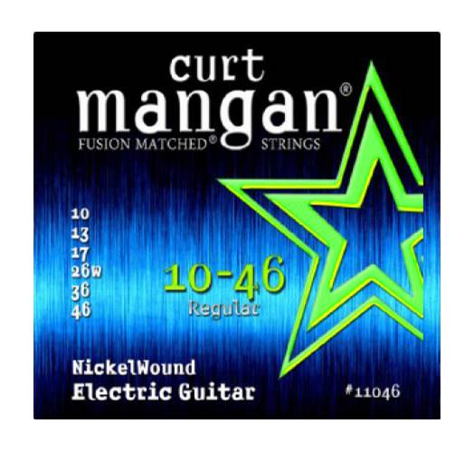 Curt Mangan 11046 Nickel Wound Electric 10-46