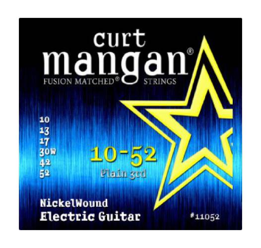Curt Mangan 11052 Nickel Wound Electric 10-52