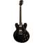 Gibson ES-335 Satin Trans Black Front View