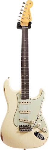 Fender Custom Shop 1960 Strat Relic  Aged Vintage White RW #R97856