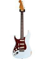 Fender Custom Shop 1963 Strat Relic Faded Sonic Blue RW LH #R97128