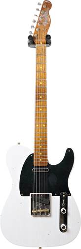 Fender Custom Shop 1953 Telecaster Journeyman Relic White Blonde Maple Fingerboard Master Builder Designed by Paul Waller #R99151 Fender Custom Shop 1953 Telecaster Journeyman Relic White Blonde Maple Fingerboard Master Builder Designed by Paul Waller #R99151