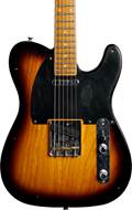 Fender Custom Shop 1953 Tele Journeyman Relic 2 Tone Sunburst Maple Fingerboard Master Builder Designed by Paul Waller #R99571