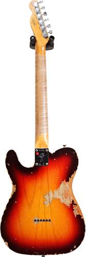 Fender Custom Shop 1967 Tele Heavy Relic Chocolate 3 Tone Sunburst Maple Fingerboard Master Builder Designed by Dennis Galuszka #R97578 Fender Custom Shop 1967 Tele Heavy Relic Chocolate 3 Tone Sunburst Maple Fingerboard Master Builder Designed by Dennis Galuszka #R97578
