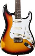 Fender Custom Shop 1965 Strat Relic 3 Tone Sunburst RW Masterbuilt by Dennis Galuszka #R100535