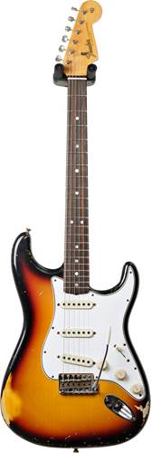 Fender Custom Shop 1965 Strat Relic 3 Tone Sunburst RW Masterbuilt by Dennis Galuszka #R100535