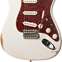 Fender Custom Shop 1963 Strat Relic Aged Olympic White RW #R98745 