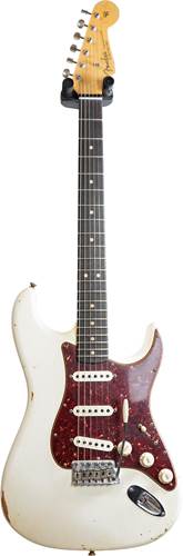 Fender Custom Shop 1963 Strat Relic Aged Olympic White RW #R98837