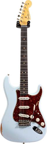 Fender Custom Shop 1963 Strat Relic Faded Sonic Blue RW #R98702