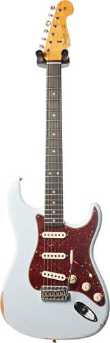 Fender Custom Shop 1963 Strat Relic Faded Sonic Blue RW #R98924