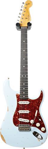 Fender Custom Shop 1963 Strat Relic Faded Sonic Blue RW #R98573