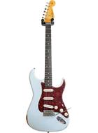 Fender Custom Shop 1963 Strat Relic Faded Sonic Blue RW #R98854