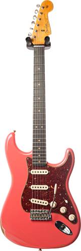 Fender Custom Shop 1963 Strat Relic Faded Fiesta Red RW #R95444