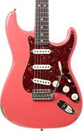 Fender Custom Shop 1963 Strat Relic Faded Fiesta Red RW #R98909