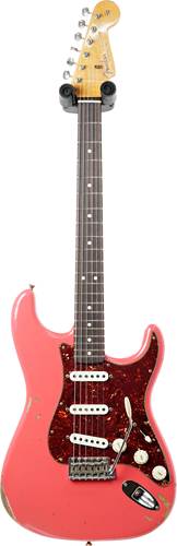 Fender Custom Shop 1963 Strat Relic Faded Fiesta Red RW #R98909