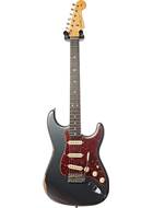 Fender Custom Shop 1963 Strat Relic Charcoal Frost Metallic RW