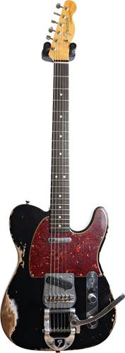 Fender Custom Shop 1963 Tele Heavy Relic Black RW #R98950