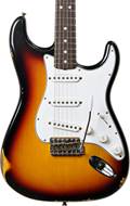 Fender Custom Shop 1965 Strat Relic 3 Tone Sunburst Rosewood Fingerboard #R94380