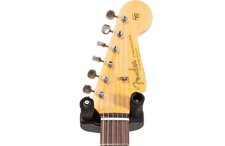 Fender Custom Shop 1961 Strat HEAVY RELIC Black over 3 Tone Sunburst RW Master Builder Designed by Dale Wilson #R100569 Fender Custom Shop 1961 Strat HEAVY RELIC Black over 3 Tone Sunburst RW Master Builder Designed by Dale Wilson #R100569