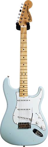 Fender Custom Shop 1969 Strat Journeyman Relic Faded Sonic Blue MN Master Builder Designed by Greg Fessler #R97626