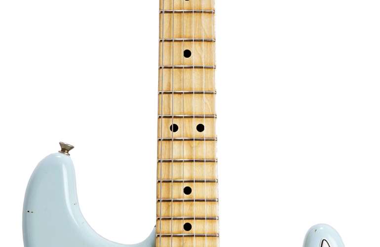Fender Custom Shop 1969 Strat Journeyman Relic Faded Sonic Blue MN Master Builder Designed by Greg Fessler #R97626 Fender Custom Shop 1969 Strat Journeyman Relic Faded Sonic Blue MN Master Builder Designed by Greg Fessler #R97626