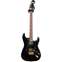 Fender Mahogany Blacktop Strat Black with Gold Hardware PF (Ex-Demo) #MX18185514 Front View
