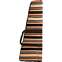 Mother Mary Stripes Gig Bag (Black, Brown, Orange) Front View