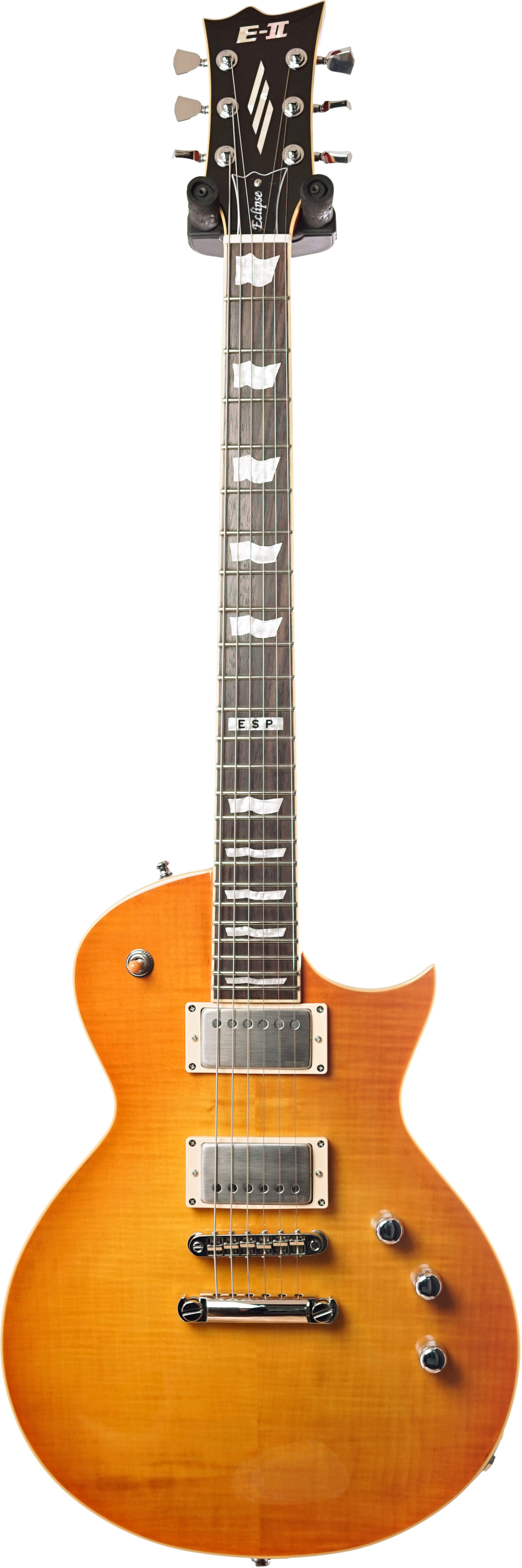 ESP E-II Eclipse FM Lemon Burst | guitarguitar