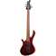 Mayones BE Elite 5 Flame Maple Top LH Dirty Red  Front View