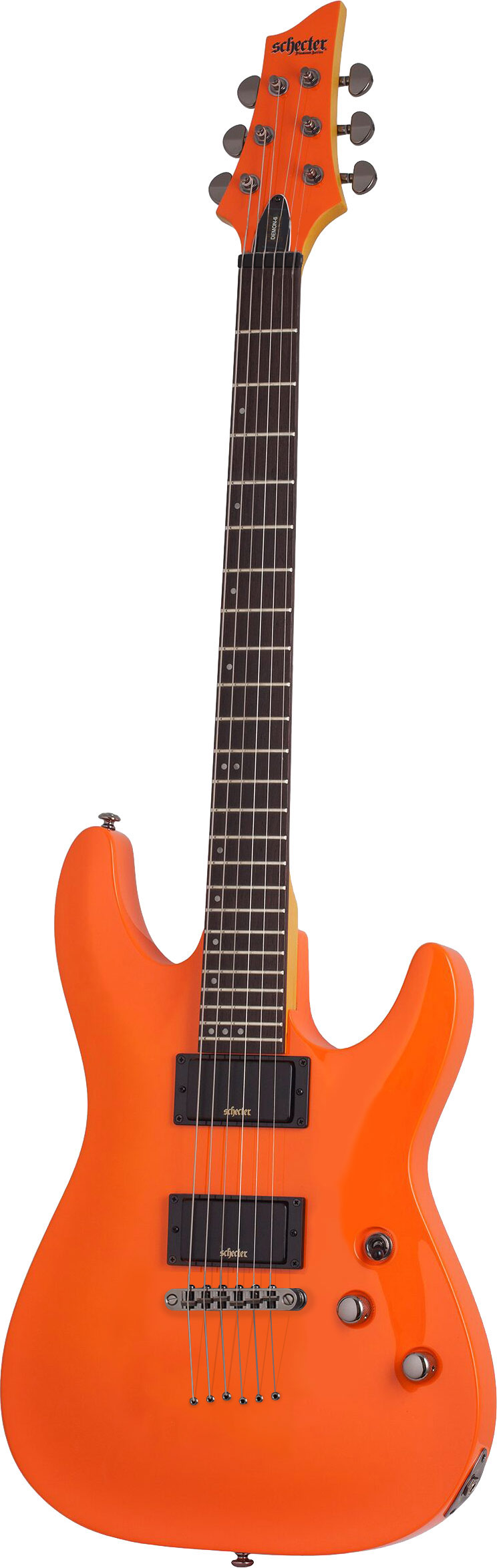 Schecter Demon-6 Glut Orange