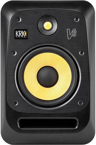 KrK V8S4 Black Active Monitor (Single)