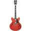 D'Angelico Premier DC Stop-Bar Fiesta Red Front View