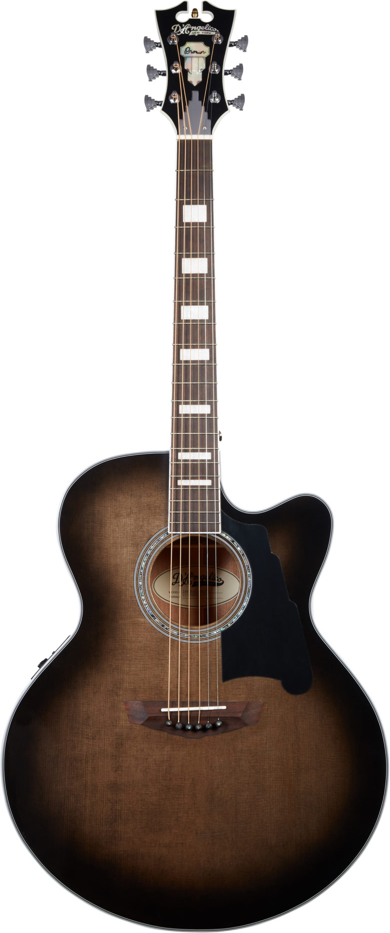 D'Angelico Premier Madison Grey Black 