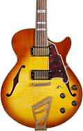 D'Angelico Excel SS Stairstep Iced Tea Burst