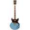 D'Angelico Deluxe Brighton Steel Blue Front View