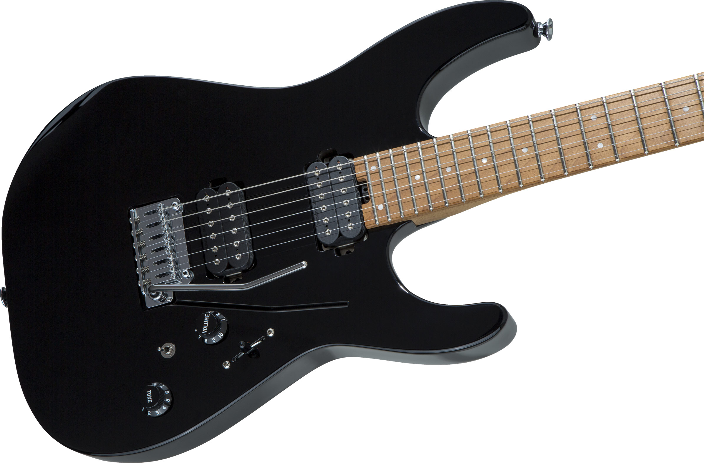 Charvel Pro-Mod DK24 HH 2PT CM Gloss Black | guitarguitar