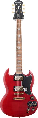 Epiphone G-400 Deluxe PRO Trans Red (Limited Edition)
