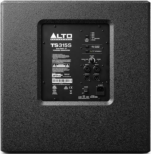 Alto TS315S Active Subwoofer Alto TS315S Active Subwoofer