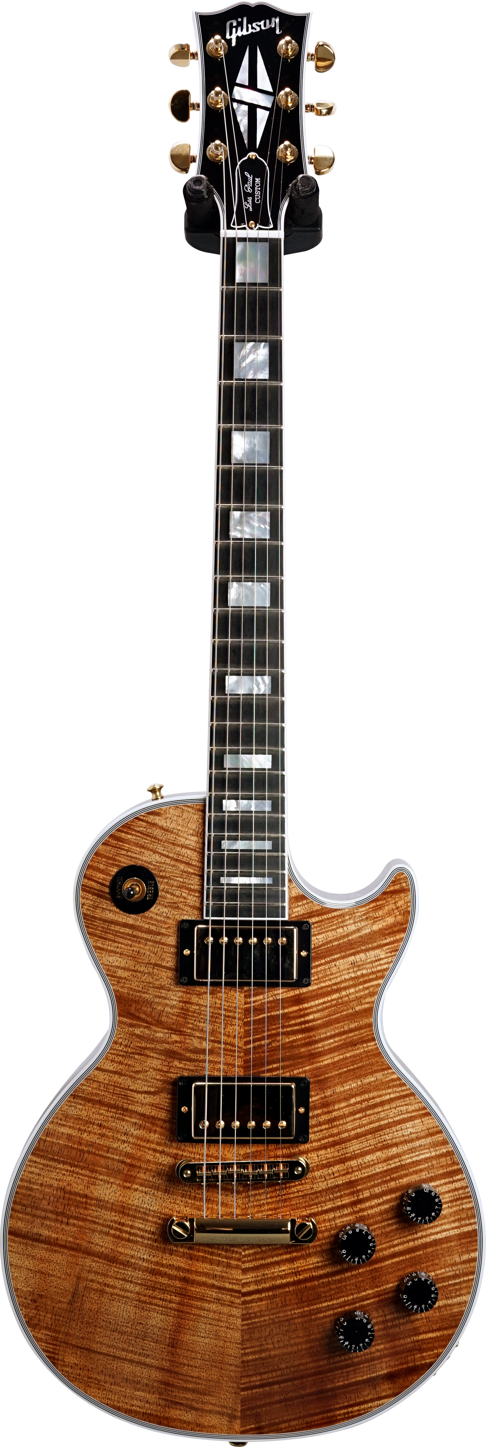 Gibson Custom Shop Les Paul Custom Koa Natural #CS801637