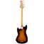 Fender Vintera 60s Mustang Bass 3-Colour Sunburst Pau Ferro Fingerboard Back View
