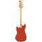 Fender Vintera 60s Mustang Short Scale Bass Fiesta Red Pau Ferro Fingerboard Back View