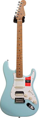 Fender FSR American Pro Strat HSS Daphne Blue Roasted MN (Ex-Demo) #US19030852