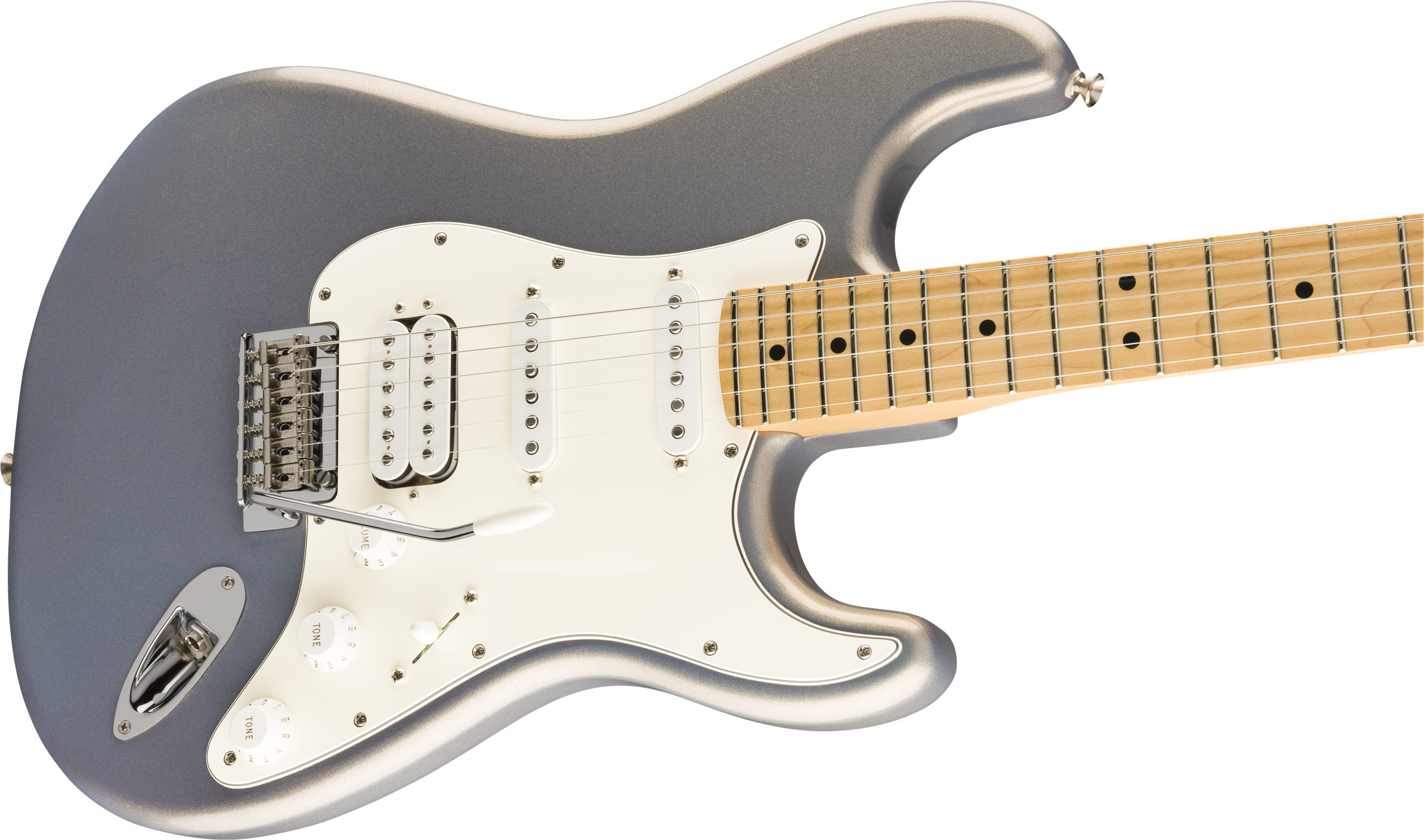 Fender Player Stratocaster HSS Silver Maple Fingerboard