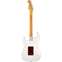 Fender American Ultra Stratocaster Arctic Pearl Rosewood Fingerboard Back View
