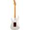 Fender American Ultra Stratocaster HSS Arctic Pearl Maple Fingerboard Back View